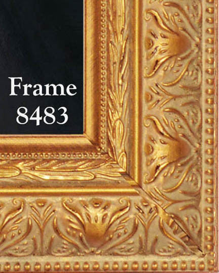 Immaculate Heart on Canvas - Frame 8483