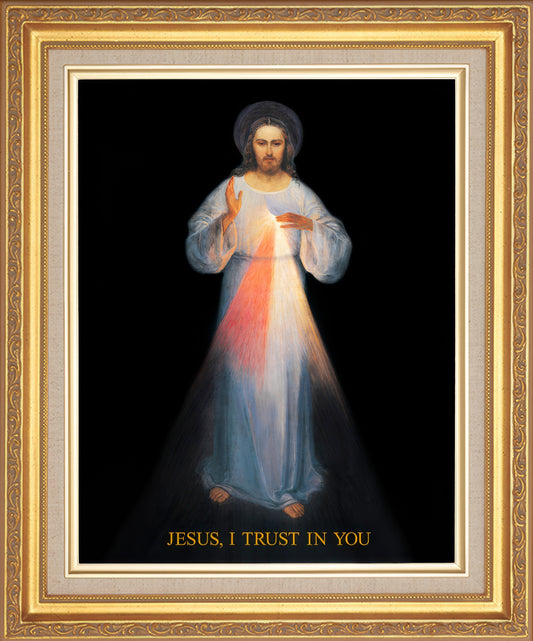 - Vilnius Divine Mercy 16x20 on Canvas - Frame FR1160
