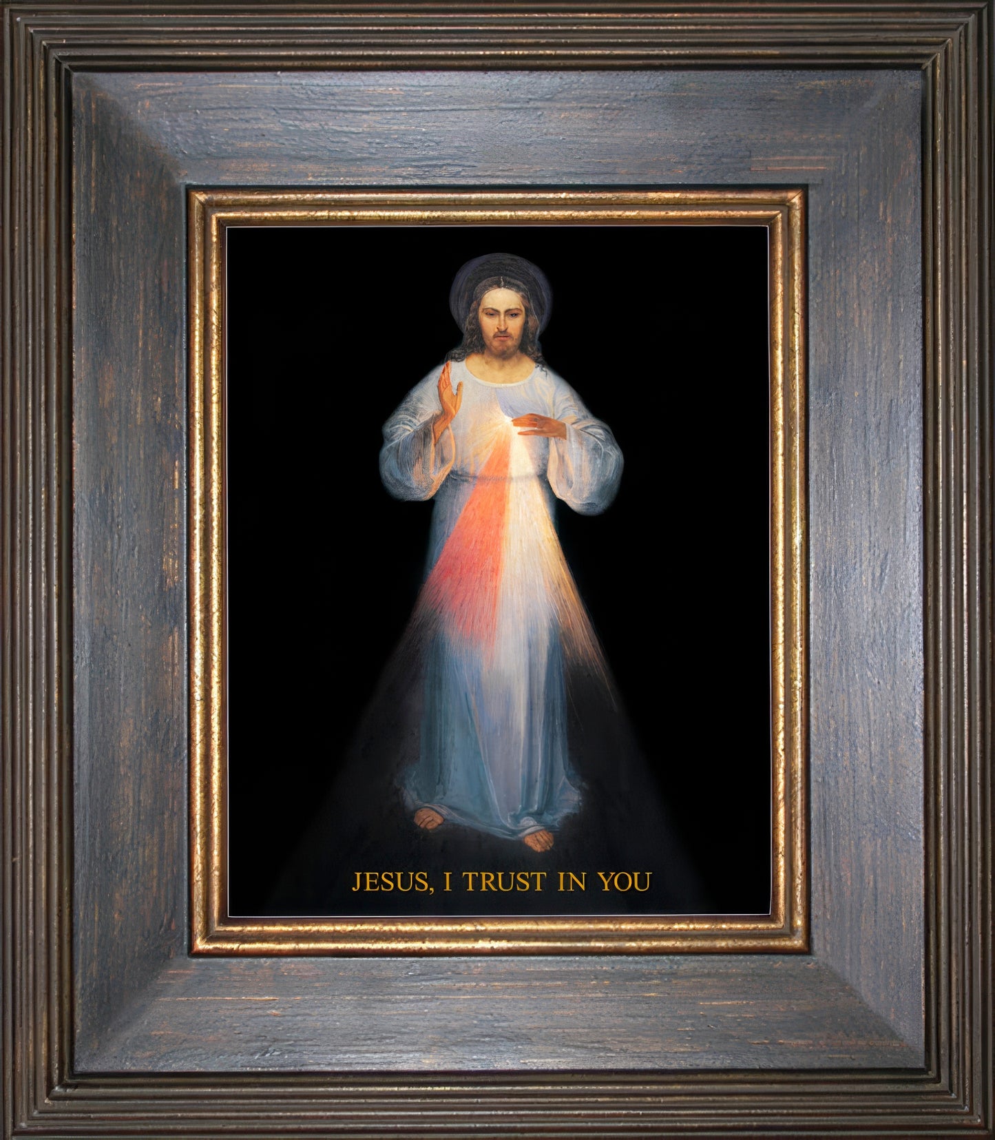 - Vilnius Divine Mercy 16x20 on Canvas - Frame FR12460