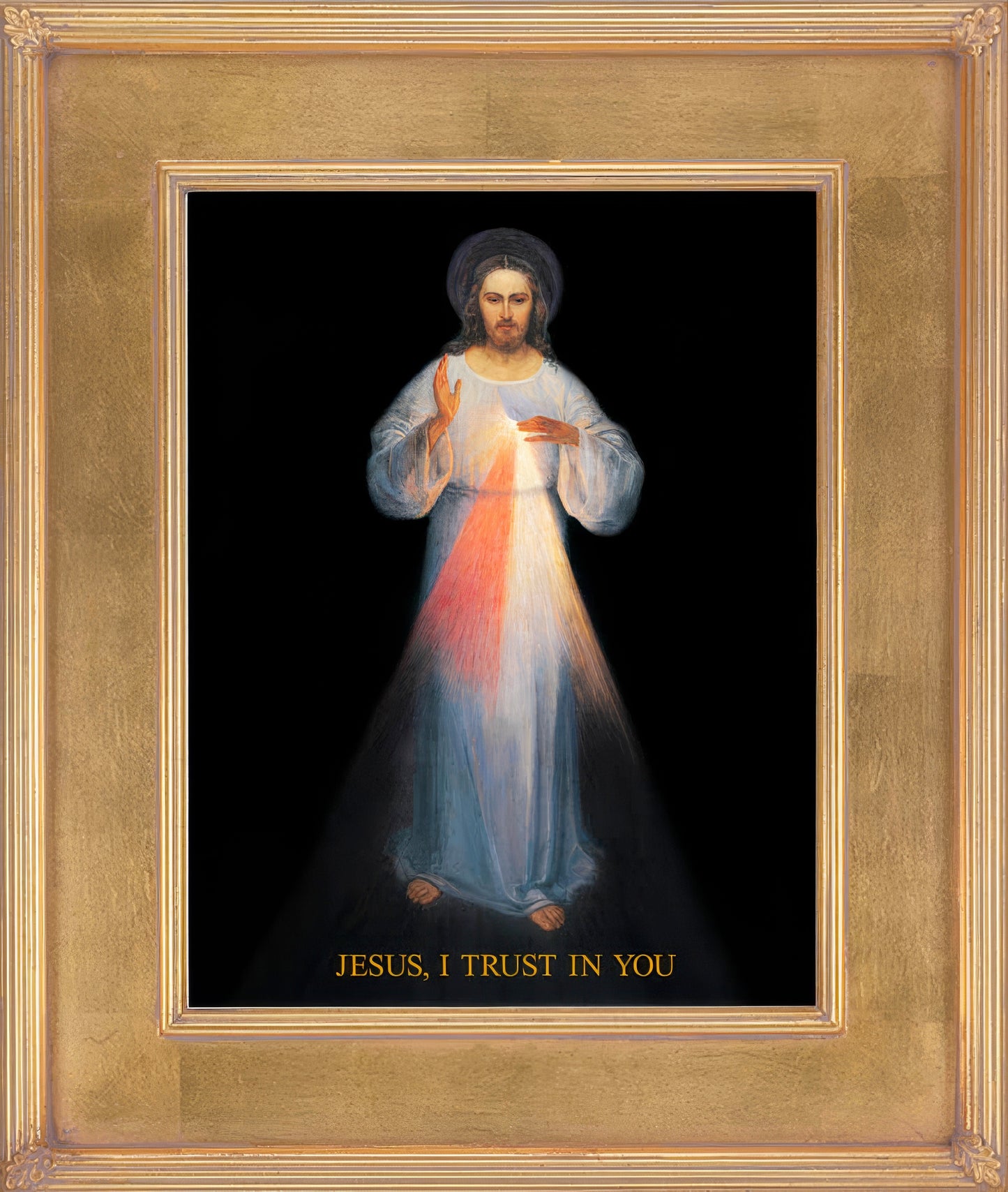 - Vilnius Divine Mercy 16x20 on Canvas - Frame FR9060