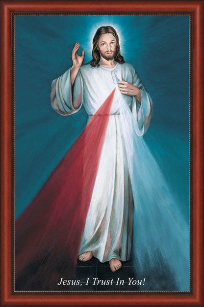 Hyla Divine Mercy on Canvas - Frame 10352