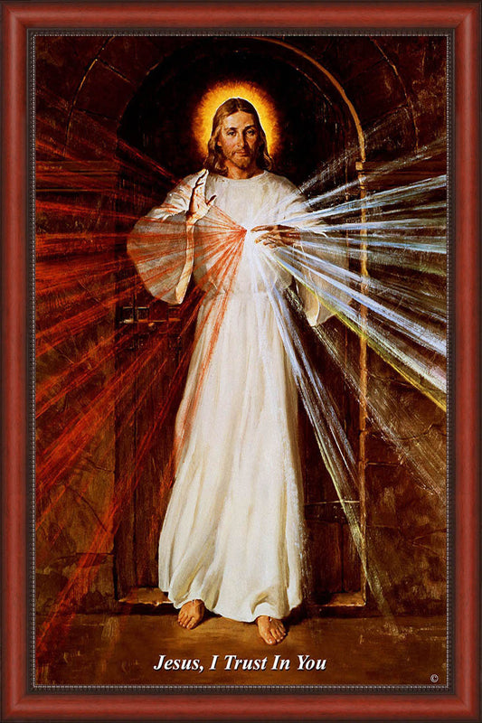 Skemp Divine Mercy on Canvas - Frame 10352